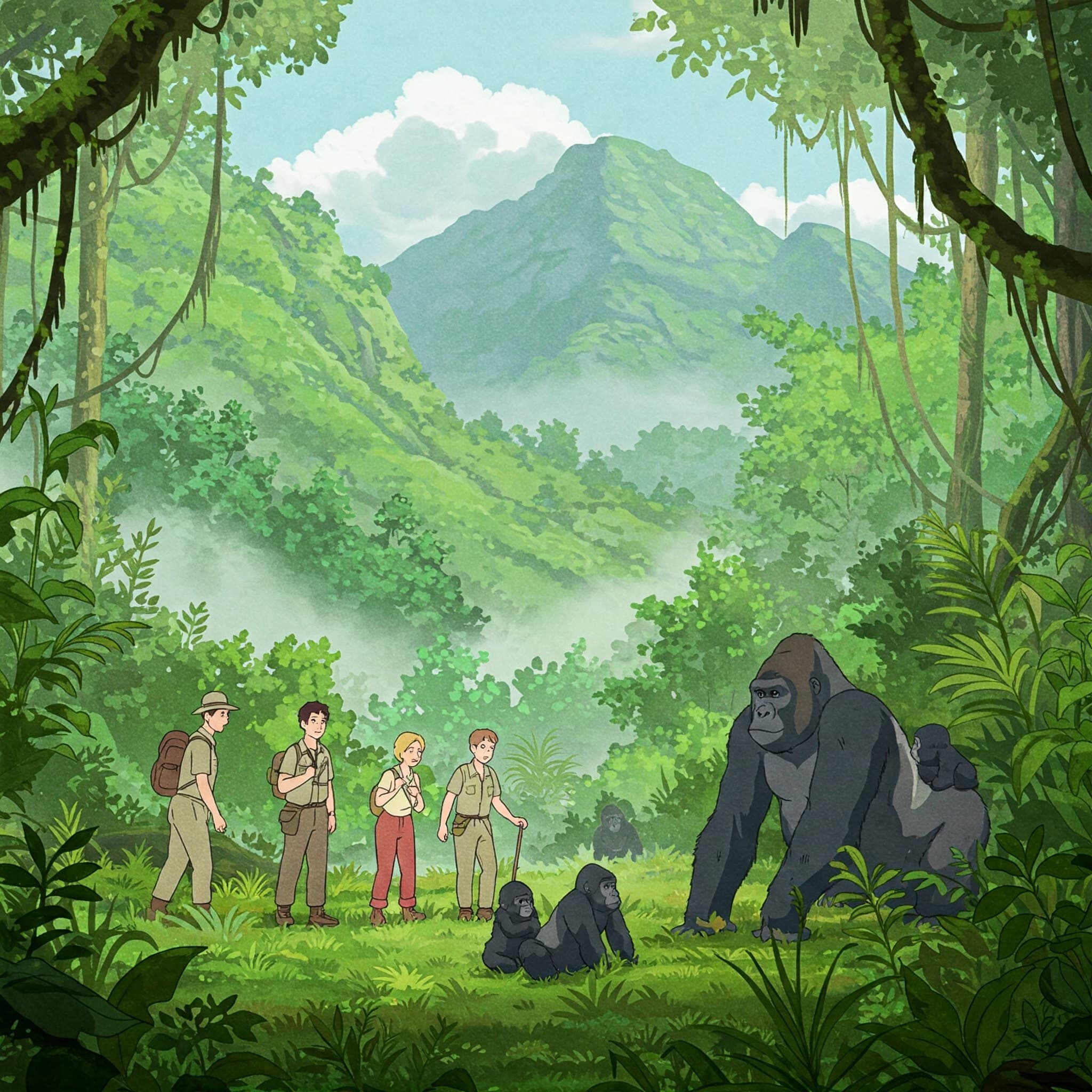 Mountain Gorilla Tracking